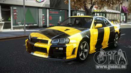 Nissan Skyline R34 JML S13 pour GTA 4