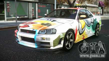 Nissan Skyline R34 JML S5 pour GTA 4