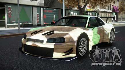 Nissan Skyline R34 YHL S9 pour GTA 4