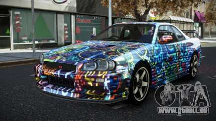 Nissan Skyline R34 JML S3 pour GTA 4