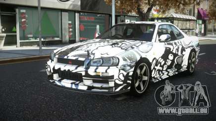Nissan Skyline R34 JML S4 pour GTA 4