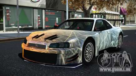 Nissan Skyline R34 YHL S14 pour GTA 4