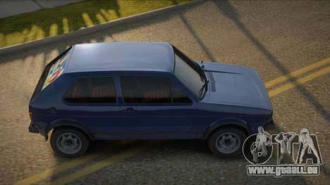 Volkswagen Golf GTI Denus pour GTA San Andreas