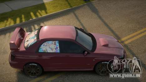 Subaru Impeza WRX STI Ganeltin pour GTA San Andreas