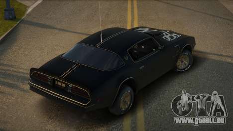 Pontiac Firebird Gortton für GTA San Andreas