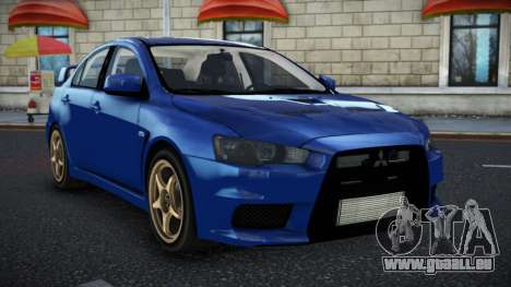 Mitsubishi Lancer Evolution X Ziwasef pour GTA 4