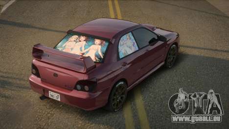 Subaru Impeza WRX STI Ganeltin pour GTA San Andreas