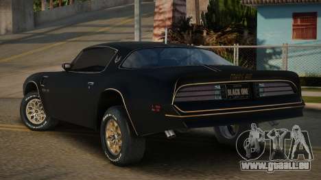Pontiac Firebird Gortton für GTA San Andreas