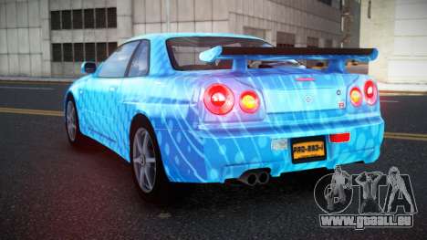 Nissan Skyline R34 Richtiny S7 pour GTA 4