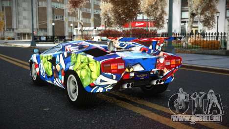 Lamborghini Countach Arse S5 für GTA 4