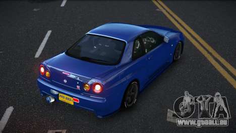 Nissan Skyline R34 Wegaquvuf für GTA 4
