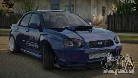 Subaru Impreza WRX STI Jenstin pour GTA San Andreas