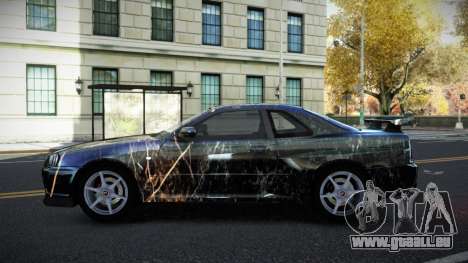 Nissan Skyline R34 Richtiny S8 pour GTA 4
