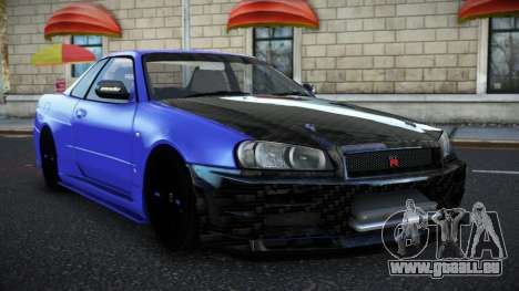 Nissan Skyline R34 Lehijiveb für GTA 4