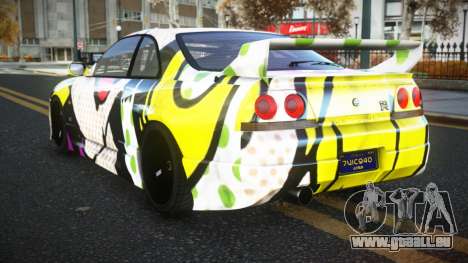Nissan Skyline R33 Cogelria S7 pour GTA 4