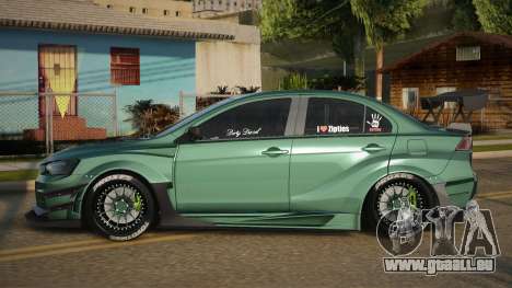 Mitsubishi Lancer Evolution X Liyah für GTA San Andreas
