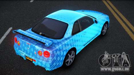 Nissan Skyline R34 Richtiny S7 pour GTA 4