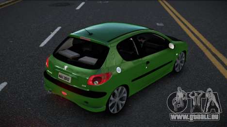 Peugeot 206 Puckuv für GTA 4