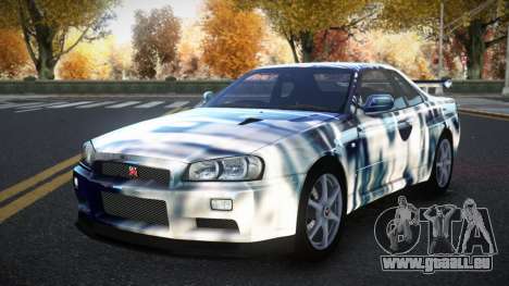 Nissan Skyline R34 Richtiny S12 pour GTA 4