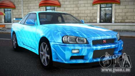 Nissan Skyline R34 Richtiny S7 pour GTA 4