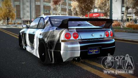 Nissan Skyline R33 Cogelria S11 pour GTA 4