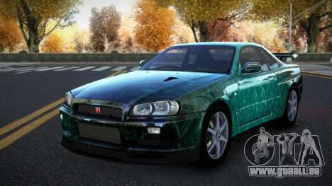 Nissan Skyline R34 Richtiny S5 für GTA 4
