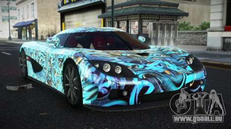 Koenigsegg CCX Vanlyn S3 pour GTA 4