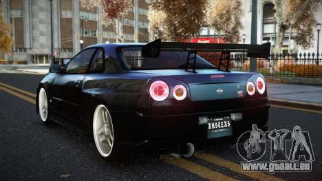 Nissan Skyline R34 Fuvev für GTA 4