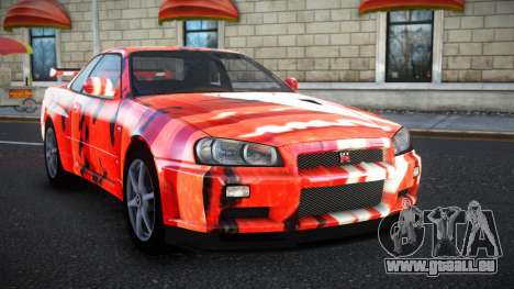 Nissan Skyline R34 Richtiny S14 pour GTA 4