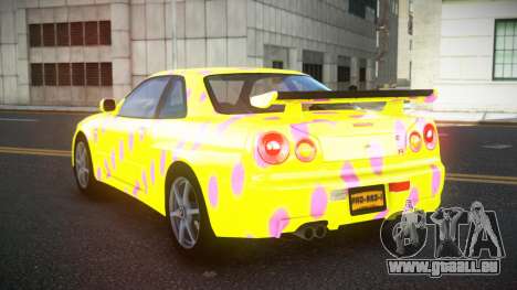 Nissan Skyline R34 Richtiny S6 pour GTA 4