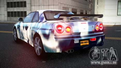 Nissan Skyline R34 Richtiny S12 pour GTA 4