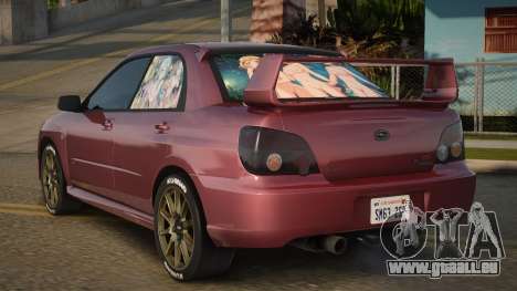 Subaru Impeza WRX STI Ganeltin pour GTA San Andreas