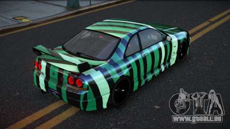 Nissan Skyline R33 Cogelria S14 pour GTA 4