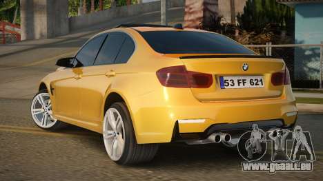 BMW M3 F30 Luziege pour GTA San Andreas
