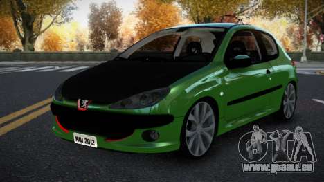 Peugeot 206 Puckuv für GTA 4