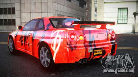Nissan Skyline R34 Richtiny S14 pour GTA 4