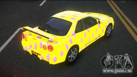 Nissan Skyline R34 Richtiny S6 pour GTA 4