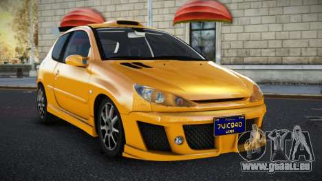 Peugeot 206 Bizjuv pour GTA 4