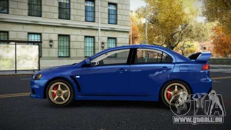 Mitsubishi Lancer Evolution X Ziwasef pour GTA 4