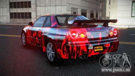 Nissan Skyline R34 Richtiny S9 pour GTA 4
