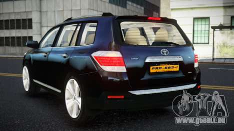 Toyota Highlander Puzipe pour GTA 4