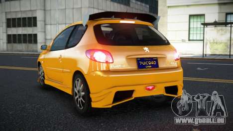 Peugeot 206 Bizjuv pour GTA 4