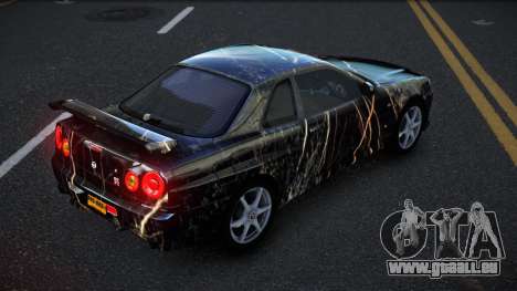 Nissan Skyline R34 Richtiny S8 pour GTA 4