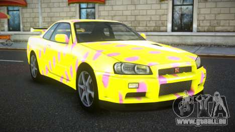 Nissan Skyline R34 Richtiny S6 pour GTA 4