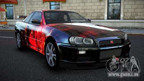 Nissan Skyline R34 Richtiny S10 für GTA 4