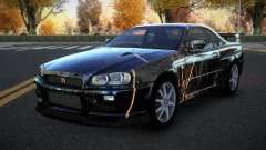 Nissan Skyline R34 Richtiny S8 für GTA 4