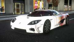 Koenigsegg CCX Vanlyn S13 pour GTA 4