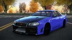 Nissan Skyline R34 Lehijiveb für GTA 4