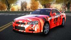 Nissan Skyline R34 Richtiny S14 für GTA 4
