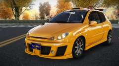 Peugeot 206 Bizjuv für GTA 4